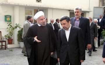 عدم رضایت روحانی به دعوت از احمدی نژاد برای مراسم تحلیف 