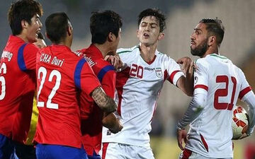 رفتار زشت و زنندۀ کره‌جنوبی در برابر تیم ملی ایران!