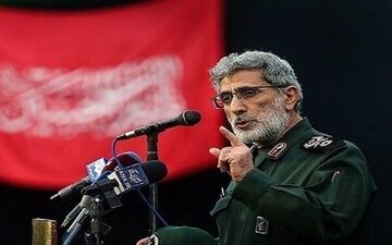 نامه سردار قاآنی به فرماندهان ارشد مقاومت فلسطین