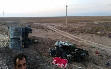 سانحه رانندگی در محور تبریز- ارومیه ۲ قربانی گرفت