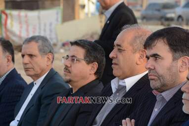 کلنگ زنی مجتمع فرهنگی ورزشی سرپل ذهاب توسط بانک شهر