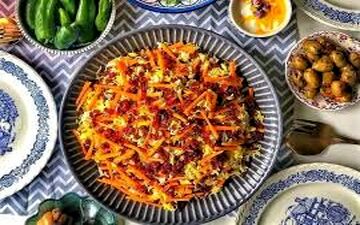 هویج پلو به سبک کازرونی!
