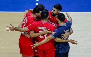 پیروزی قاطع والیبال ایران مقابل کوبا در جام اوفا