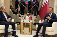 دیدار وزیر امور خارجه ایران و نخست وزیر قطر در نیویورک