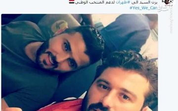 فوتبالیست و هنرپیشه سوری عازم تهران شد 