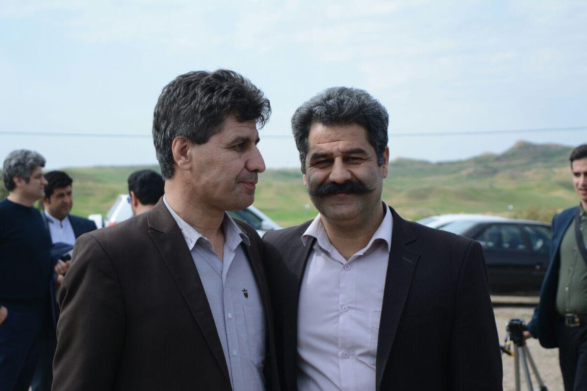 حضور روسای فدراسیون‌های ورزشی در مرز خسروی شهرستان قصر شیرین 