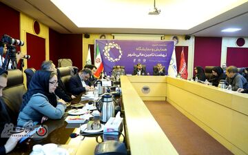 گزارش تصویری از نشست خبری همایش و نمایشگاه (نهضت تامین مالی شهر) با موضوع تشریح روند برنامه ها و اقدامات همایش