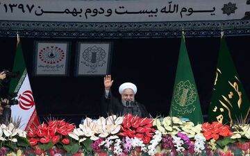  رییس جمهور از حضور معنادار ملت در راهپیمایی 22 بهمن قدردانی کرد
