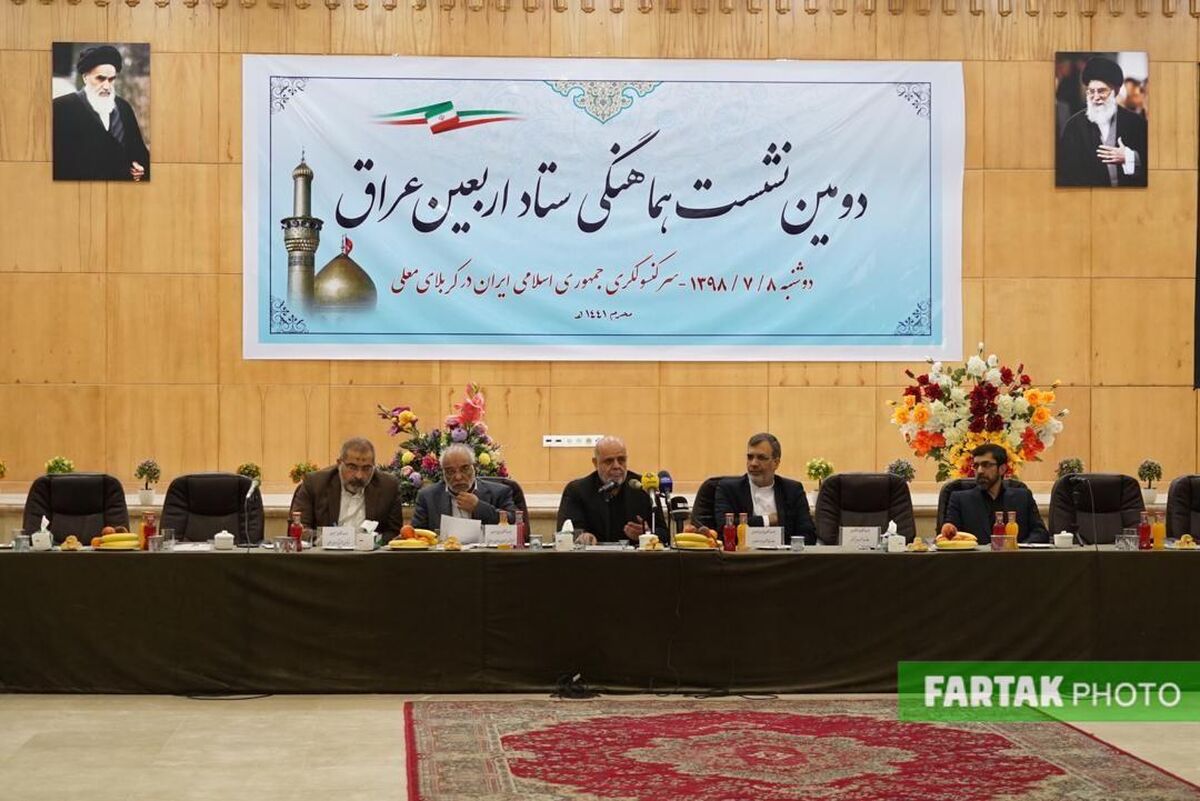 اعلام مهمترین اقدامات کمیته خدمات شهری ستاد اربعین کشور از زبان مجتبی یزدانی در حضور رحمانی فضلی