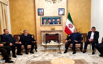 دیدار امیرعبداللهیان با رهبران گروه‌های فلسطینی در بیروت