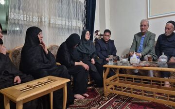 دیدار سخنگوی دولت و دستیار رئیس‌جمهور با خانواده الهه حسین‌نژاد