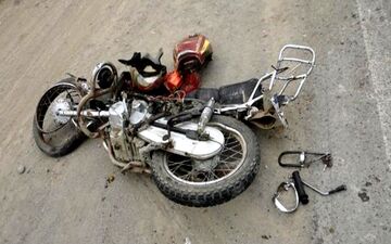 انحراف به چپ موتورسیکلت، در شیروان حادثه‌آفرین شد