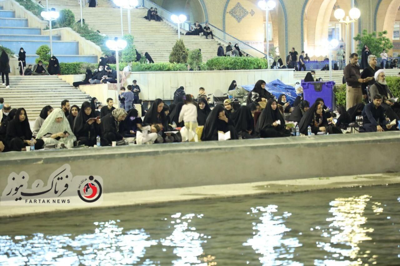 گزارش تصویری/ مراسم احیای شب 23 ماه مبارک رمضان در مصلی بزرگ تهران