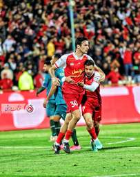 گزارش تصویری دیدار پرسپولیس تهران و شمس آذر قزوین