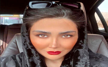 بازو گرفتن مریم معصومی در باشگاه ورزشی با اندام خیلی لاغر! 