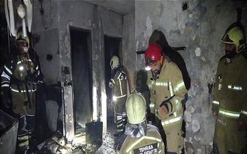 انفجار بامدادی در ساختمان ۷ طبقه مسکونی