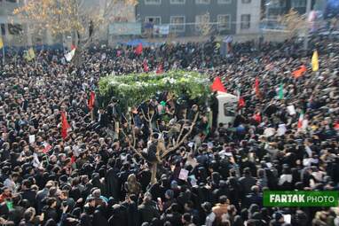 راهپیمایی وداع با سردار سلیمانی