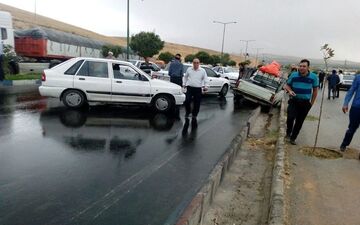 تصادف زنجیره ای در شهریار؛ 8 نفر مصدوم شدند