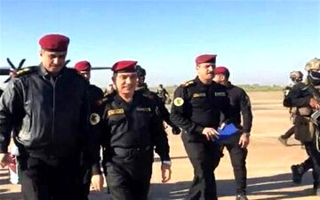  فرمانده نیروی ضد تروریسم عراق به کرکوک رفت