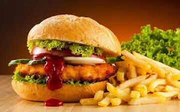 آموزش کامل  برگر مرغ سوخاری 