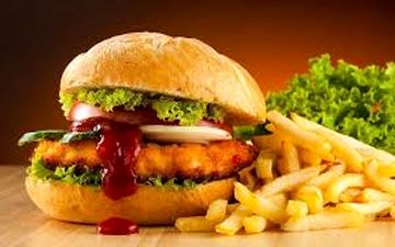 آموزش کامل  برگر مرغ سوخاری 