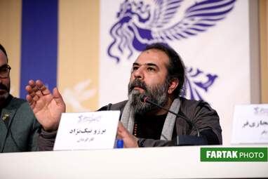 نشست خبری فیلم "دو زیست" با حضور پرسپولیسی معروف