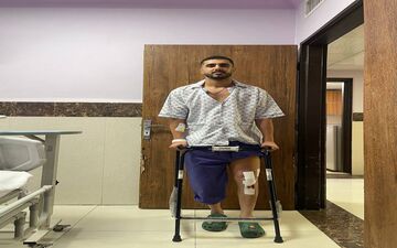 محمدحسین روشان جراحی شد؛ مهاجم نیروی زمینی ۷ ماه دور از فوتبال