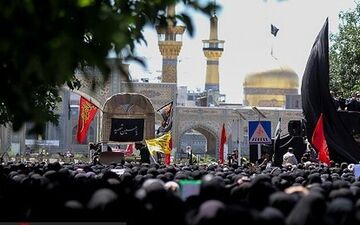تشرف بیش از ۱۲ میلیون نفر به حرم رضوی در دهه آخر صفر