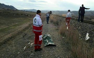 برخورد قطار مسافربری با عابر پیاده جان شهروند قزوینی را گرفت