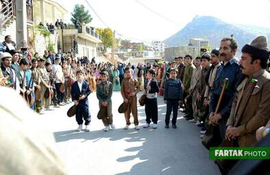 مراسم آیینی جشن خاونکار در توتشامی شهرستان دالاهو