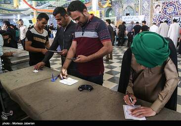  انتخابات ریاست جمهوری و شورای شهر اهواز + تصاویر