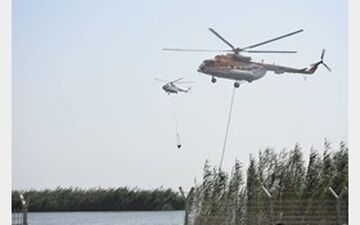 مهار آتش سوزی هورالعظیم کلید خورد