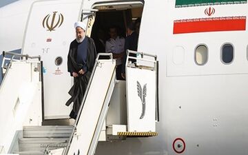 روحانی وارد تبریز شد