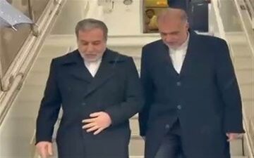 عراقچی وارد مسکو شد