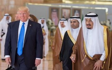 اقدام مضحک ترامپ و ملک سلمان! 