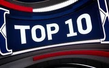 10 حرکت برتر بسکتبال NBA در دیدارهای امروز + فیلم