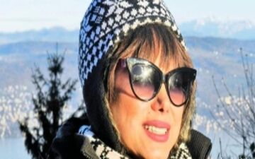 شراره درشتی همسر سابق رضا ژیان و تصویری زیبا از زندگی در سوئیس ! 