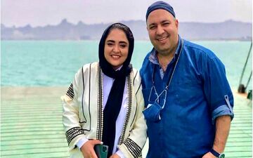 علی اوجی قبل ازدواج با نرگس محمدی این شکلی بود / قیافه جوان و موی سری که الان ندارد!