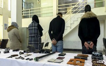 دستگیری سارقان منازل تهران و البرز