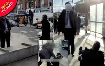 اقدام گستاخانه نوجوان انگلیسی در خیابان خبرساز شد+فیلم