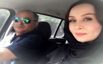 عشق خدایی حدیث فولادوند به رامبد شکرابی +عکس