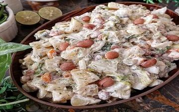 سالاد لوبیا چیتی فوق العاده خوشمزه با طعم خاص رو این طوری درست کن