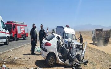 ۴ کشته و ۲ مصدوم تلفات تصادف در جاده ورجان