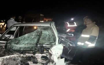 یک فوتی و دو مصدوم بر اثر برخورد کامیون و پراید در کمربندی شرقی کرمانشاه