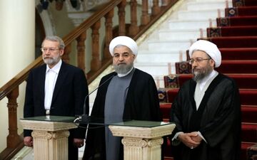 روحانی: همه قوا بر ضرورت وحدت و انسجام داخلی تاکید کردند