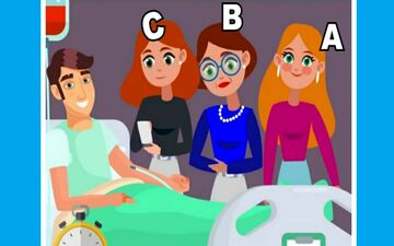 بگو ببینم همسر واقعی این مرد کیست؟ هوش خودت رو بسنج!