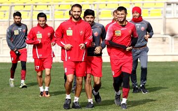 گزارش تمرین پرسپولیس/ سرخ ها بدون مصدوم تمرین کردند