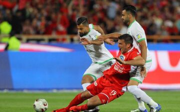 تکنیک عجیب ستاره پرسپولیس برای گرفتن خطا 