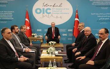 دیدار عراقچی با اردوغان در استانبول
