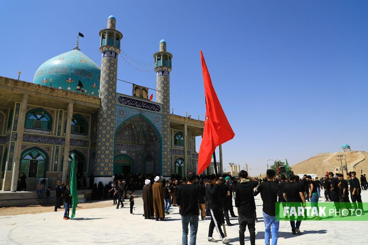 اختصاصی/ گزارش تصویری از مراسم تاسوعای حسینی در شهر علویجه اصفهان
